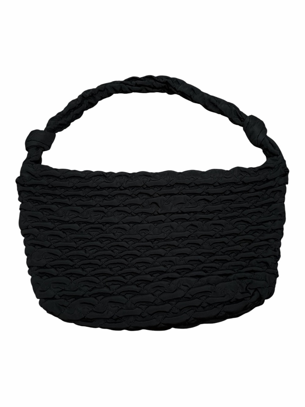 Cotton On Black Textured Shoulder Bag